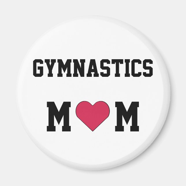Imán Gymnastics Mom (Frente)
