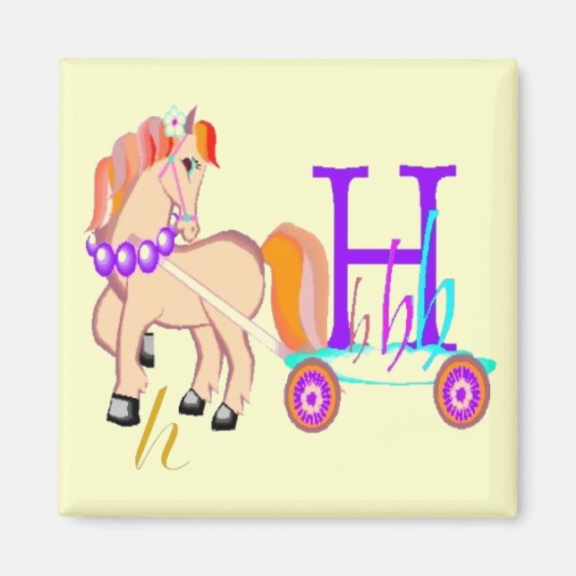 Imán H - Almohadilla (Frente)