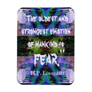 Imán H.P. Lovecraft Quote Magnet