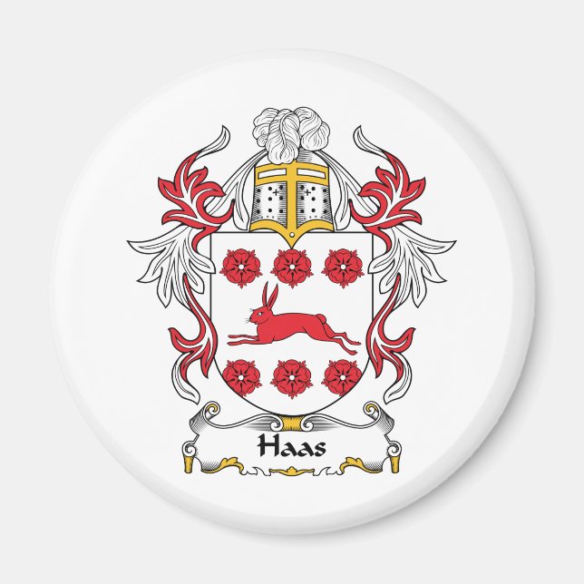 Imán Haas Family Crest (Frente)