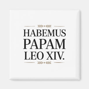 Imán Habemus Papam Leo Xiv. Papa 1