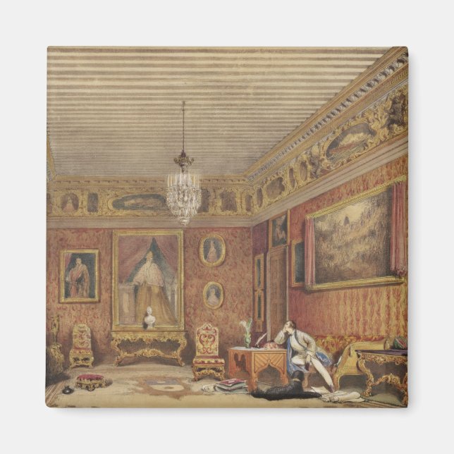Imán habitación de Byron en el Palazzo Mocenigo, Veneci (Frente)