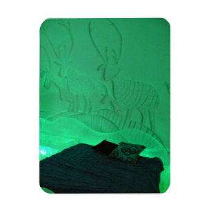Imán Habitación Elk en Hotel de Glace, Quebec, Canadá