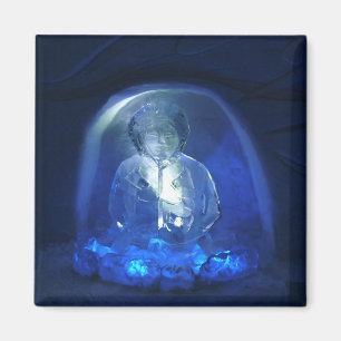 Imán Habitación esquimal en Hotel de Glace, Quebec, Can