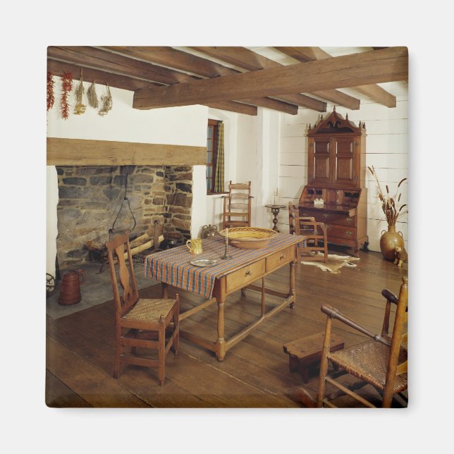 Imán Habitación Piedmont, Condado de Guildford Carolina (Frente)