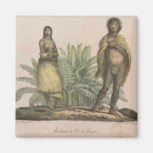 Imán Habitantes de la isla de pascua