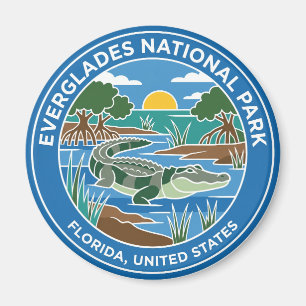 Imán Hábitat de Cocodrilos del Parque Nacional Everglad