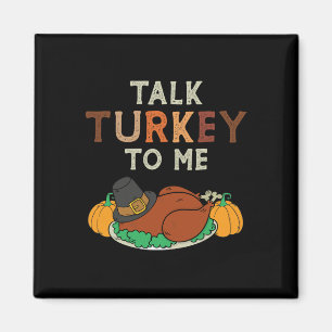 Imán Háblame de Pavo para la Cena Familiar de Acción de