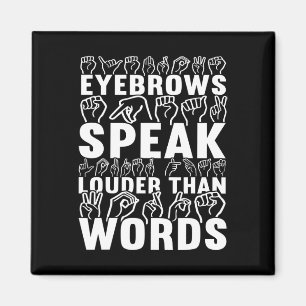 Imán Hablar más fuerte que las palabras Concienciación