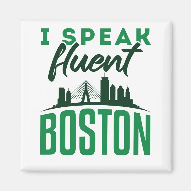 Imán Hablo con fluidez acento bostonio en Boston (Frente)
