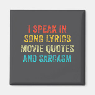 Imán Hablo en citas de películas letras de canciones y