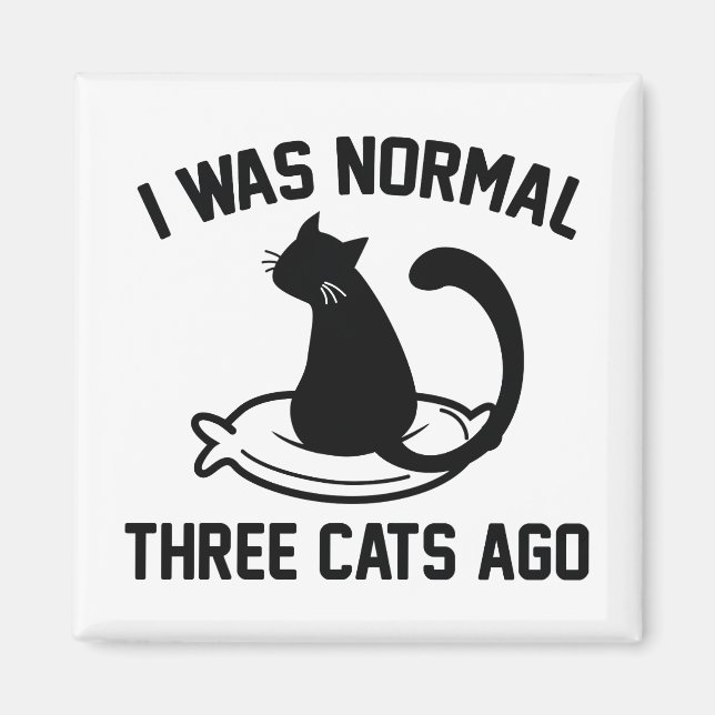 Imán Hace Tres Gatos Era Normal (Frente)
