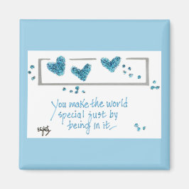 Imán Hacen del mundo un lugar especial sólo por estar e