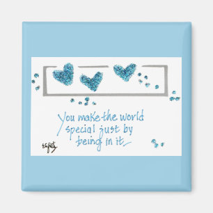 Imán Hacen del mundo un lugar especial sólo por estar e