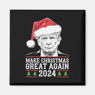 Imán Hacer a los Navidades grandes de nuevo Santa Funny