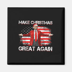 Imán Hacer a los Navidades grandes de nuevo Santa Funny