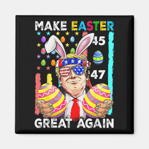Imán Hacer de la Pascua una vez más divertida Trump Bun