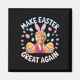 Imán Hacer de la Pascua una vez más divertida Trump Bun