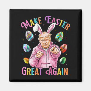 Imán Hacer de la Pascua una vez más divertida Trump Bun