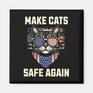 Imán Hacer Gatos Seguros De Nuevo Trump Gatos Para Trum