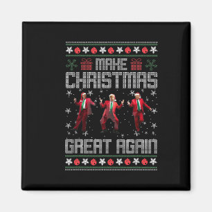 Imán Hacer grandes Navidades de nuevo divertido baile d