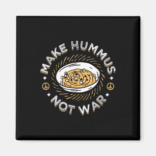 Imán Hacer humus no guerra Vegetariano vegetario propag