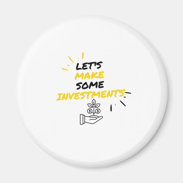 Imán hacer inversiones (Frente)