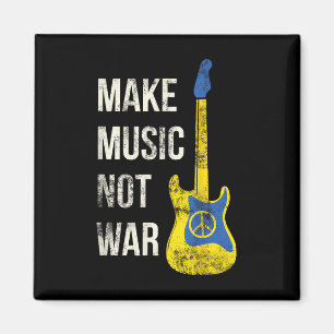 Imán Hacer música, no guerra a los amantes de la guitar