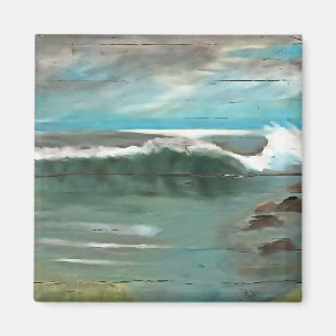 Imán Hacer olas en el arte de la capa marina de los bos