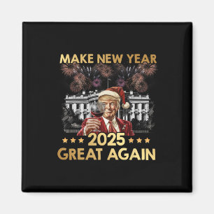 Imán Hacer que el Año Nuevo 2025 sea genial de nuevo, T