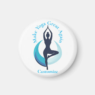 Imán Hacer que el yoga sea grande de nuevo Thunder_Cove