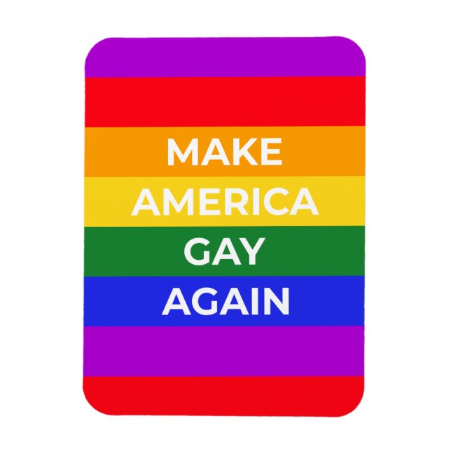 Imán Hacer que Estados Unidos vuelva a ser gay (Vertical)