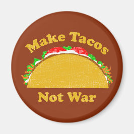 Imán Hacer que los tacos no sean guerra