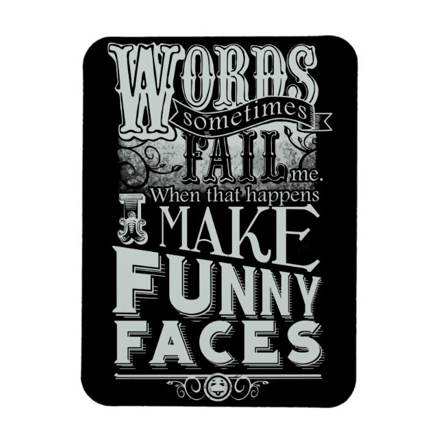 Imán Hacer rostros (Vertical)