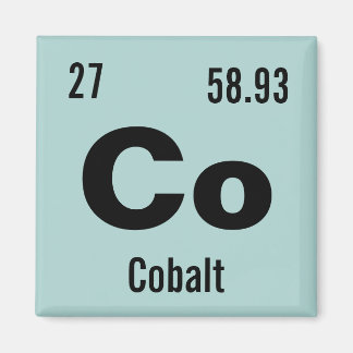 Imán Hacer su propia tabla periódica de los elementos