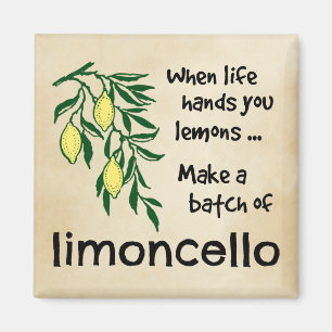 Imán Hacer un lote de Limoncello