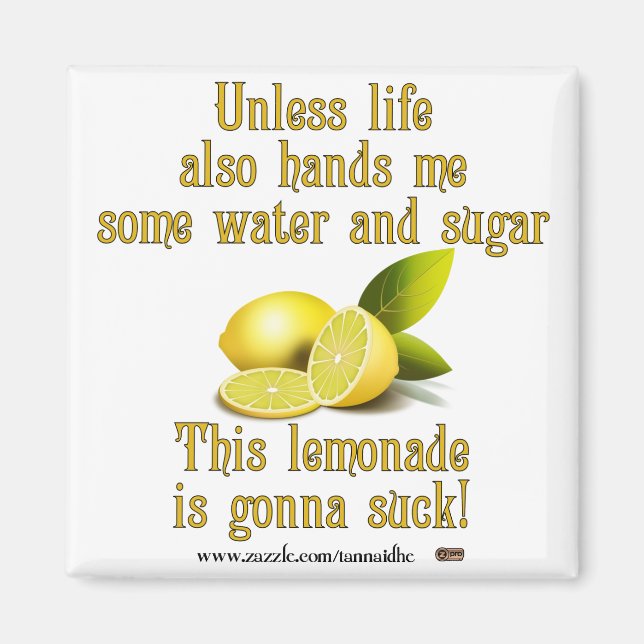 Imán Haciendo Lemonade (Frente)