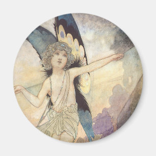Imán Hada Mariposa Victoriana Vintage de Robinson