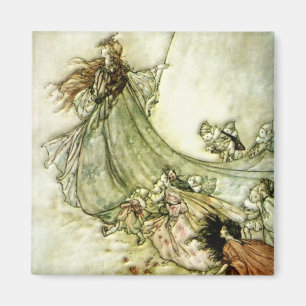 Imán Hadas lejos - Arturo Rackham