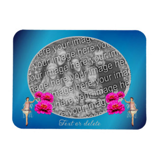 Imán Hadas Y Flores Personalizadas Añade Tu Foto