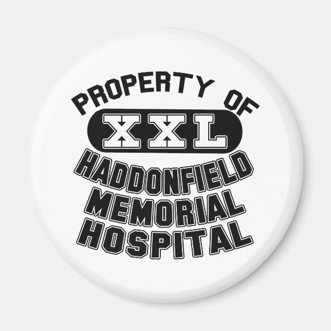 Imán Haddonfield Memorial Hospital Productos (Frente)