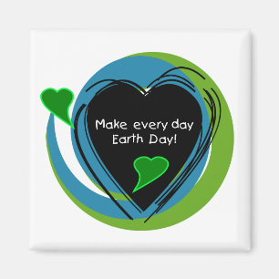 Imán Haga cada Día de la Tierra del día