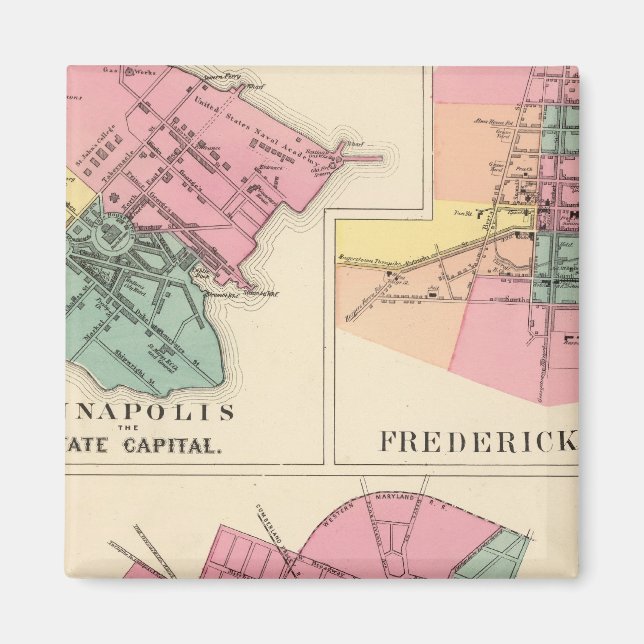 Imán Hagerstown, Annapolis, Ciudad de Frederick (Frente)