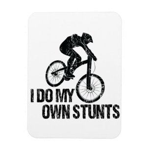 Imán Hago Mis Propias Tonterías Graciosas De Ir En Bici