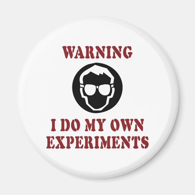 Imán Hago mis propios experimentos - Inventor Científic (Frente)