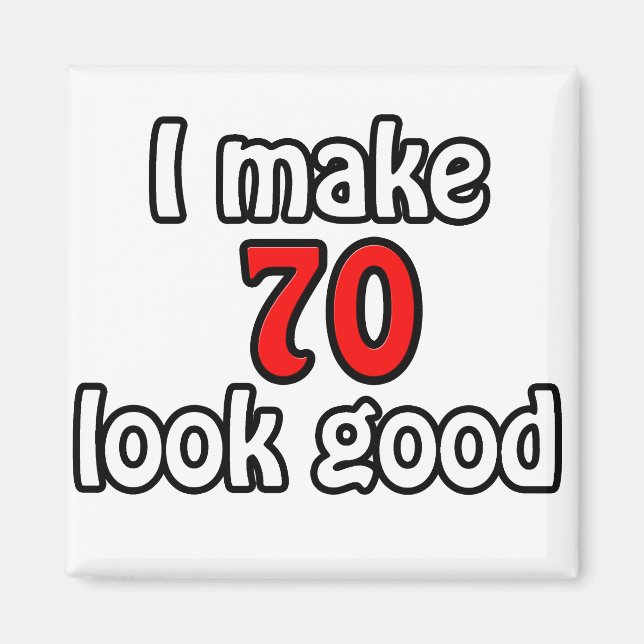 Imán Hago que 70 se vea bien (Frente)