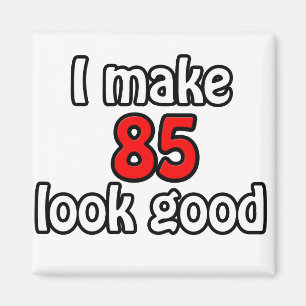 Imán Hago que 85 se vea bien