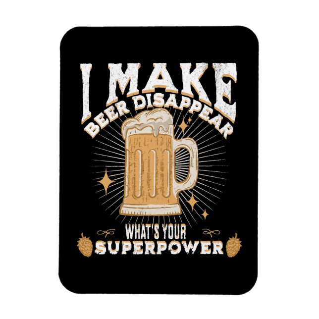 Imán Hago que la cerveza desaparezca ¿cuál es tu superp (Vertical)