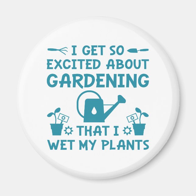 Imán Hago Que Mis Plantas (Frente)