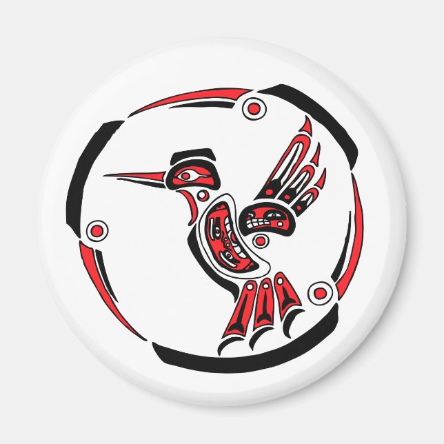 Imán Haida Hummingbird (Frente)